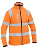 BISLEY TAPED HI VIS SOFT SHELL JACKET
