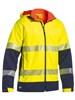 BISLEY TAPED HI VIS RIPSTOP BONDED FLEECE JACKET