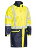 BISLEY HI VIS TAPED STRETCH PU RAIN JACKET
