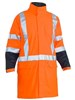 BISLEY X TAPED HI VIS STRETCH PU RAIN COAT
