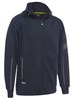 BISLEY WORK FLEECE ZIPFRONT HOODIE WITH SHERPA LINING