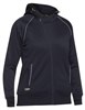 BISLEY WOMENS FLEECE ZIP FRONT HOODIE WITH SHERPA LINING