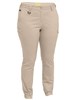 BISLEY WOMENS COTTON CARGO CUFFED PANTS