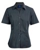 BENCHMARK LADIES TEFLON EXECUTIVE SHORT SLEEVE SHIRT