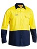 BISLEY HI VIS DRILL SHIRT LONG SLEEVE