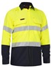 BISLEY APEX 185 TAPED HI VIS RIPSTOP FR SHIRT