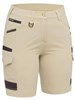 BISLEY WOMENS FLX  MOVE 4 WAY STRETCH ZIP CARGO SHORT