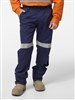 KING GEE BASIC REFLECTIVE DRIL PANT WITH TAPE