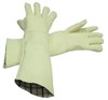 ALL ARAMID WOVEN HEAT RESISTANT GAUNTLET GLOVE