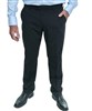 DAVID MARCS MENS RELAX FIT WOOL BLEND TROUSERS