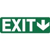 EXIT DOWN SIGN