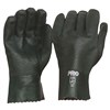 GREEN DOUBLE DIPPED PVC 27CM GLOVES