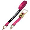 LINQ PINK RATCHET TIE DOWN 50MMX9M 25T CAPTIVE JHOOK