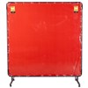 ARCSAFE WELDING SCREEN 2600Wx1800D RED