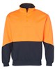 AIW MENS HI VIS LONG SLEEVE FLEECY SWEAT SHIRT
