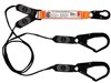 LINQ ELITE DOUBLE LEG LANYARD WITH HARDWARE SN  SD X 2