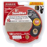 DIABLO 125MM 120GRIT ORBITAL SANDNET DISCS 10PACK