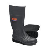 BLUNDSTONE GUMBOOT W STEEL TOE  MIDSOL