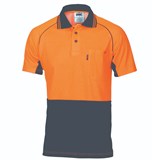 DNC COTTON BACK CONTRAST SHORT SLEEVE POLO