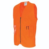 DNC SAFETY VEST ZIPPER AND POCKETS