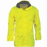 DNC JACKET RAIN HI VIS BREATHABLE