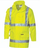 DNC RAIN JACKET HI VIS WCROSS 2 IN 1