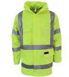 DNC RAIN JACKET HI VIS X BACK BIO MOTION TAPE