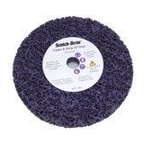 3M SCOTCH BRITE DISC CLEANSTRIP XT PURPLE  15 PKT