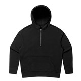 AS COLOUR WOMENS RELAX HALF ZIP HOOD