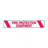 FLOOR MARKING TAPE FIRE PROTECTION EQUIPMENT  75MM