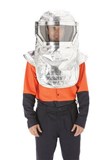 PREOX ALUMINISED HOOD WITH CLEAR VISOR