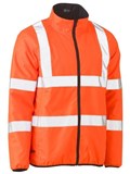BISLEY HI VIS TAPED REVERSIBLE PUFFER JACKET