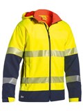 BISLEY TAPED HI VIS RIPSTOP BONDED FLEECE JACKET