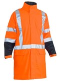 BISLEY X TAPED HI VIS STRETCH PU RAIN COAT