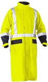 BISLEY TAPED HI VIS LONG RAIN COAT
