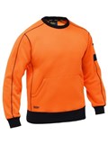 BISLEY WORK FLEECE CREW NECK JUMPER