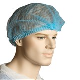 BASTION HAIRNET CRIMPED BLUE CTN1000