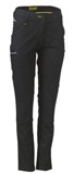 BISLEY WOMENS MID RISE STRETCH COTTON PANTS