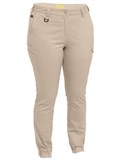BISLEY WOMENS COTTON CARGO CUFFED PANTS
