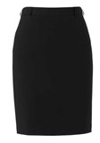 NNT STRETCH TWILL MED LENGTH PENCIL SKIRT