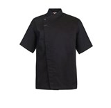 CHEFS CRAFT CHEFS TUNIC SHORT SLEEVE WITH CONCEALED FRONT