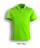 BOCINI STITCH FEATURE ESSENTIALS MENS SHORT SLEEVE POLO