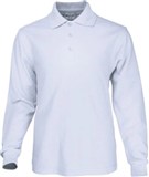 BOCINI MENS LONG SLEEVE BASIC POLO