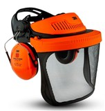3M HEADGEAR COMBO FORESTRY ORANGE