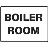 BOILER ROOM SIGN