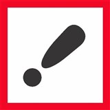 DANGEROUS GOODS GHS HARMFUL IRRITANT OZONE DECAL SIGN