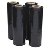 SHRINK WRAP BLACK 500MM X 400M 25UM