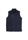 BIZ COLLECTION VEST MENS ZIP UP SOFT SHELL