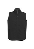 BIZ COLLECTION MENS GENEVA SOFT SHELL VEST 