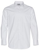 BENCHMARK MENS CVC OXFORD LONG SLEEVE SHIRT